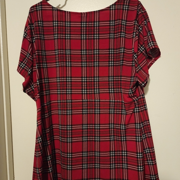 Torrid retro plaid top 3x - Picture 4 of 4